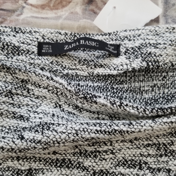 Zara ruffled bias-cut skirt - Picture 2 of 2